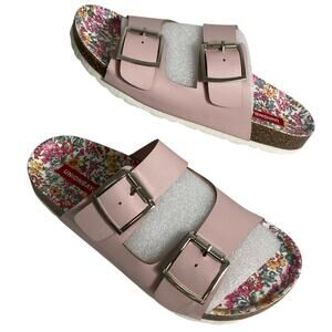 UNIONBAY Women's Melissa Buckled Slip-On Sandal Size 7.5